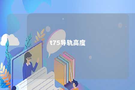 t75导轨高度 